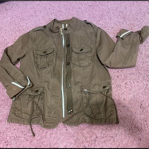 Old navy brown utility jacket